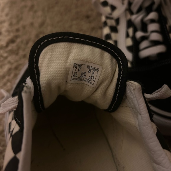 Checkered Vans - Picture 3 of 4